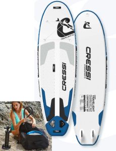 Ensemble de Planche à pagaie pliable Cressi TRAVELIGHT 9'2''