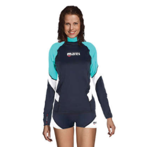 Rash guard loose fit manches longues Mares - femme